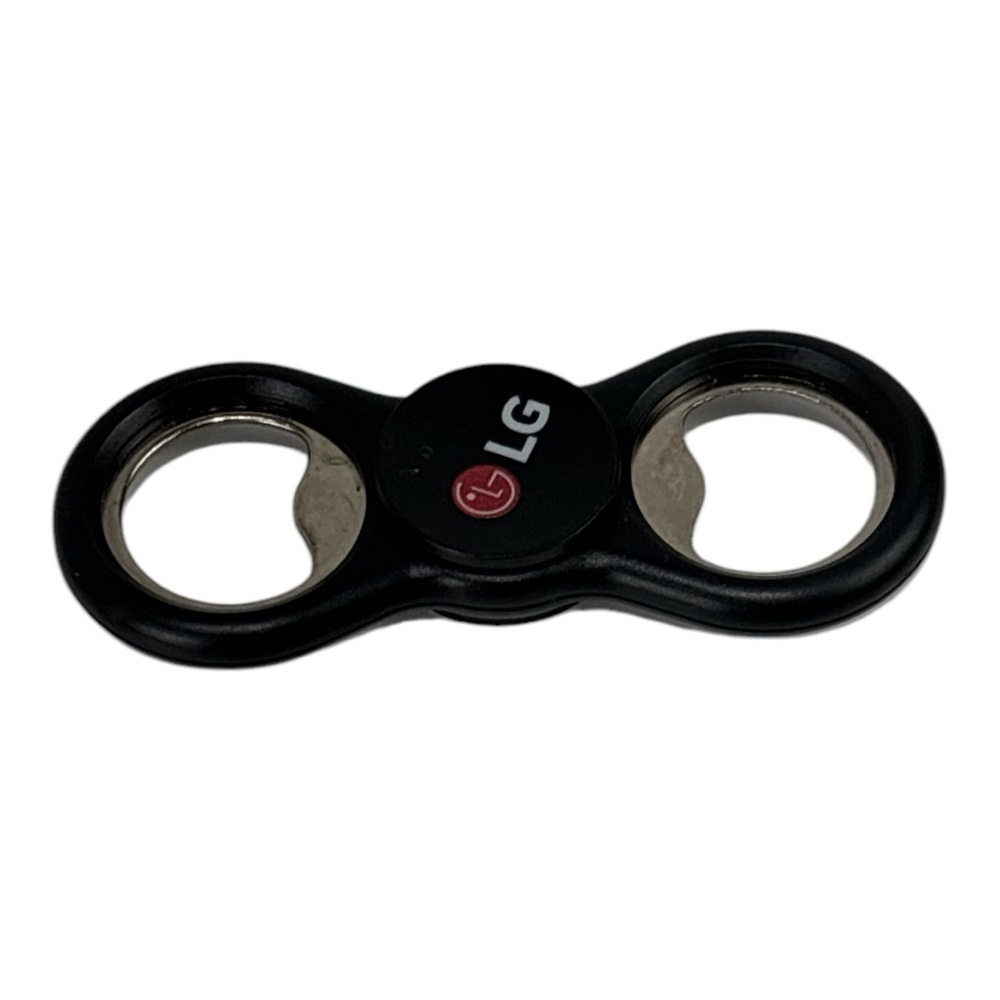 LG Black Spinner Bottle Opener